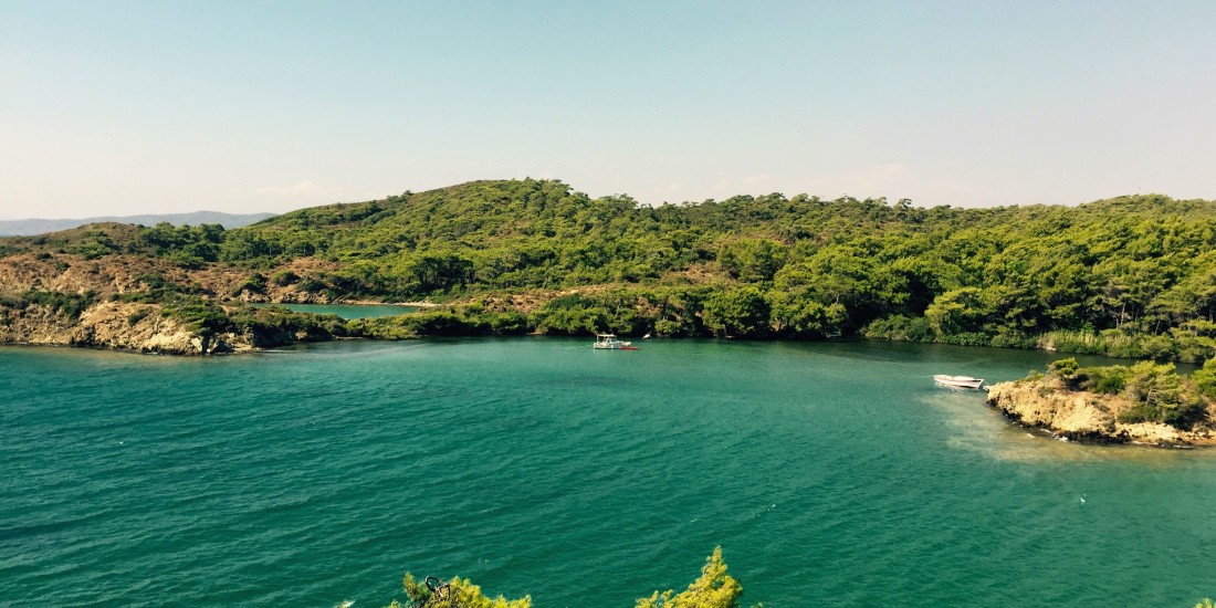 Stunning bay south of Bordum, Turkey