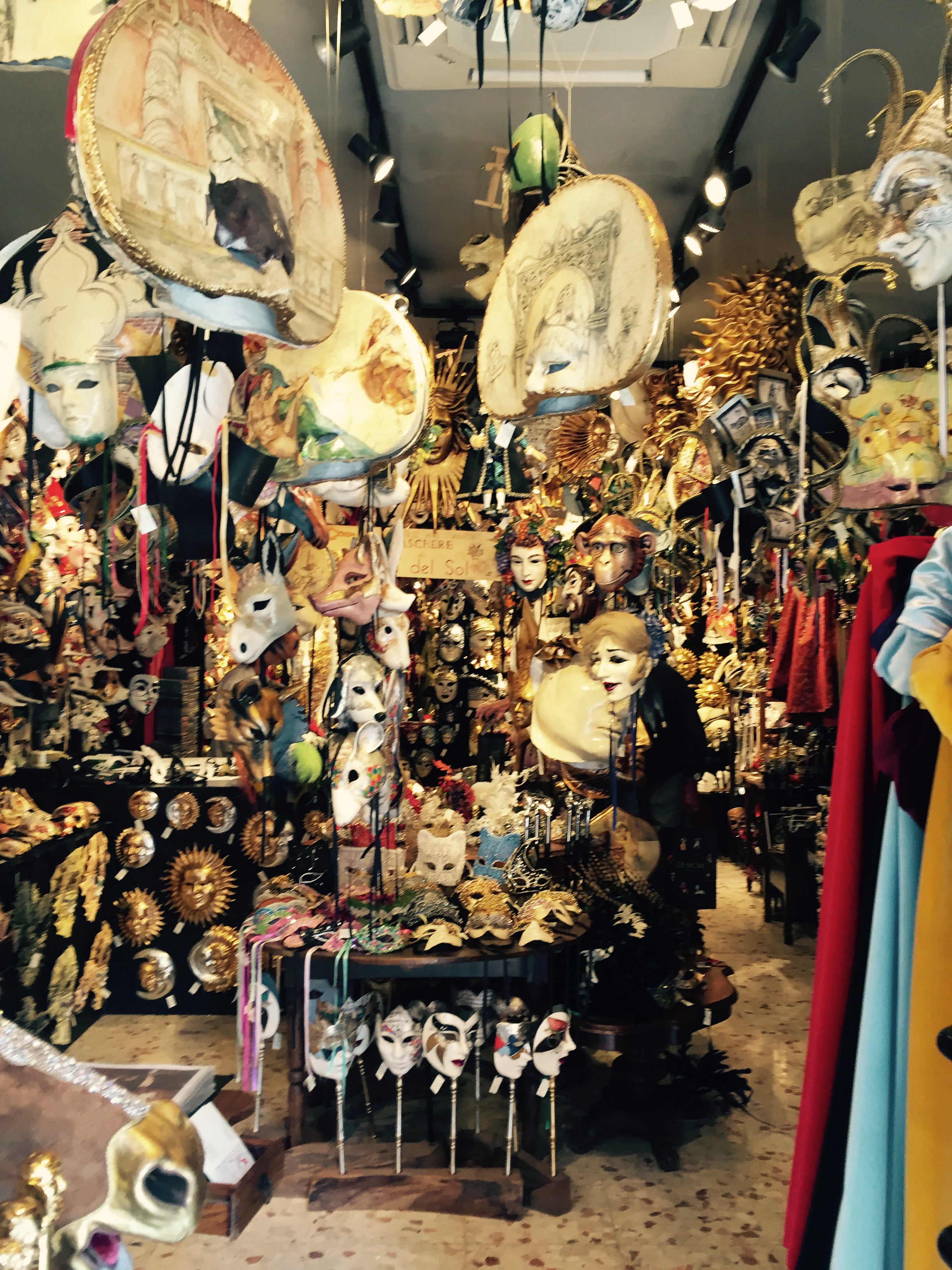 Mask shop of Venice