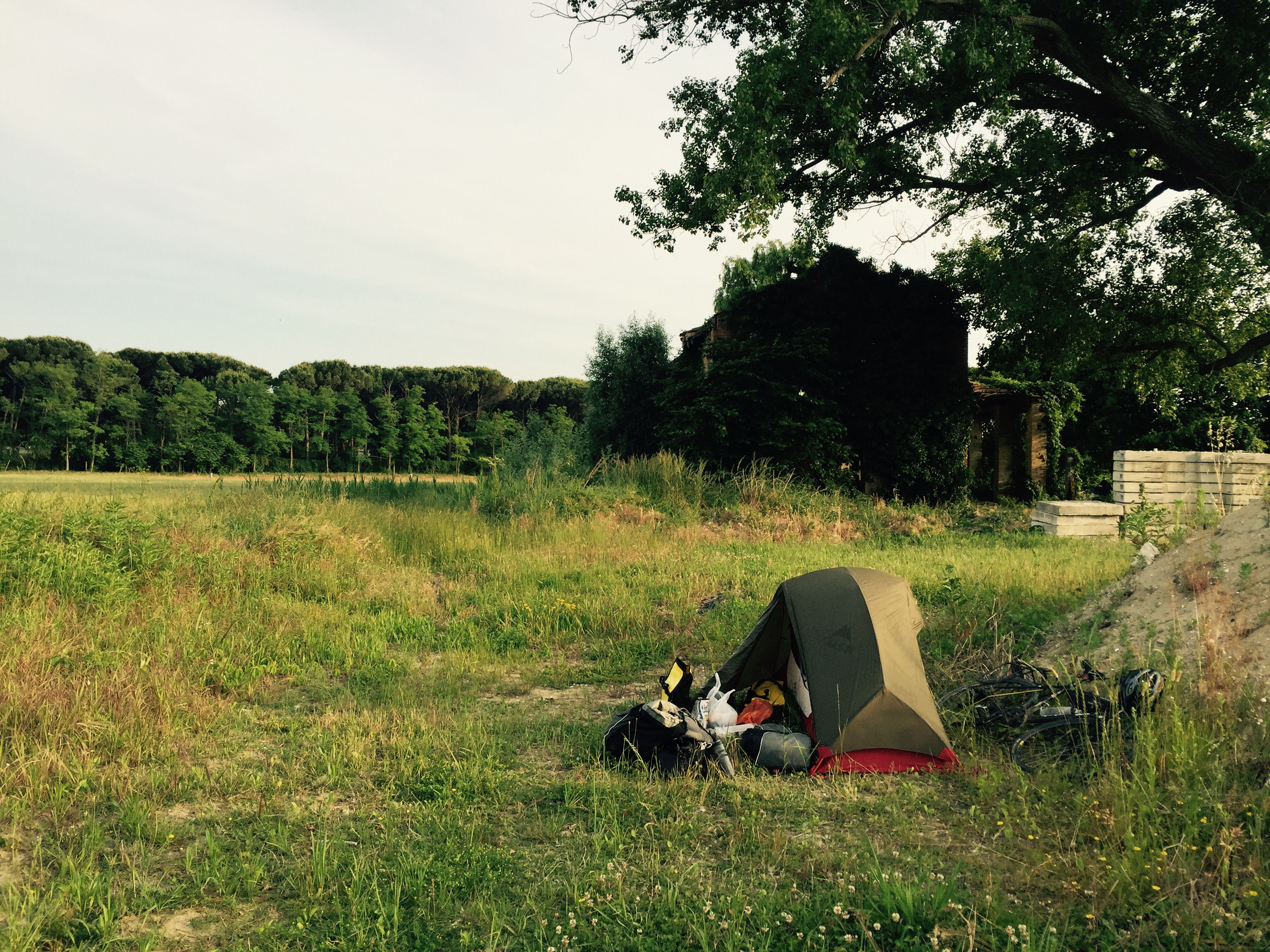 Wild-camp, Jesole