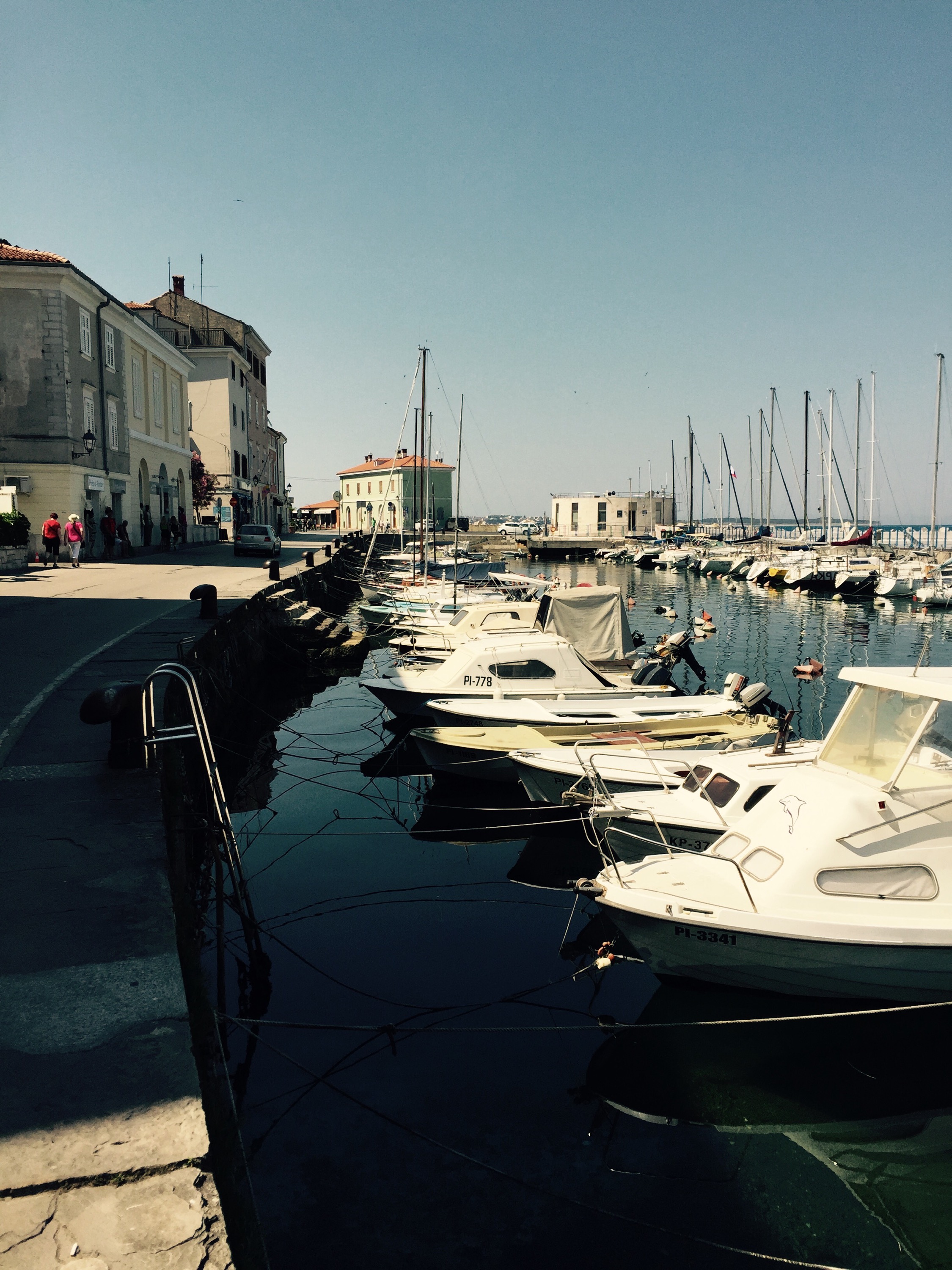 Piran harbour, Slovenia