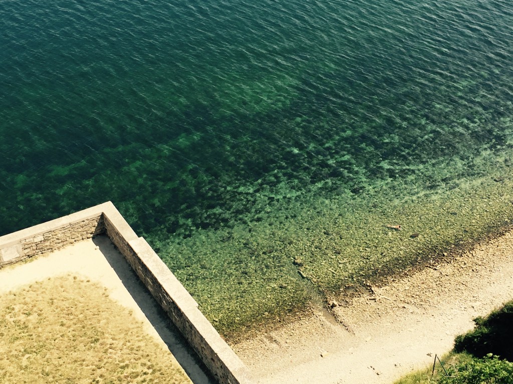 Swimmer Piran, Slovenia