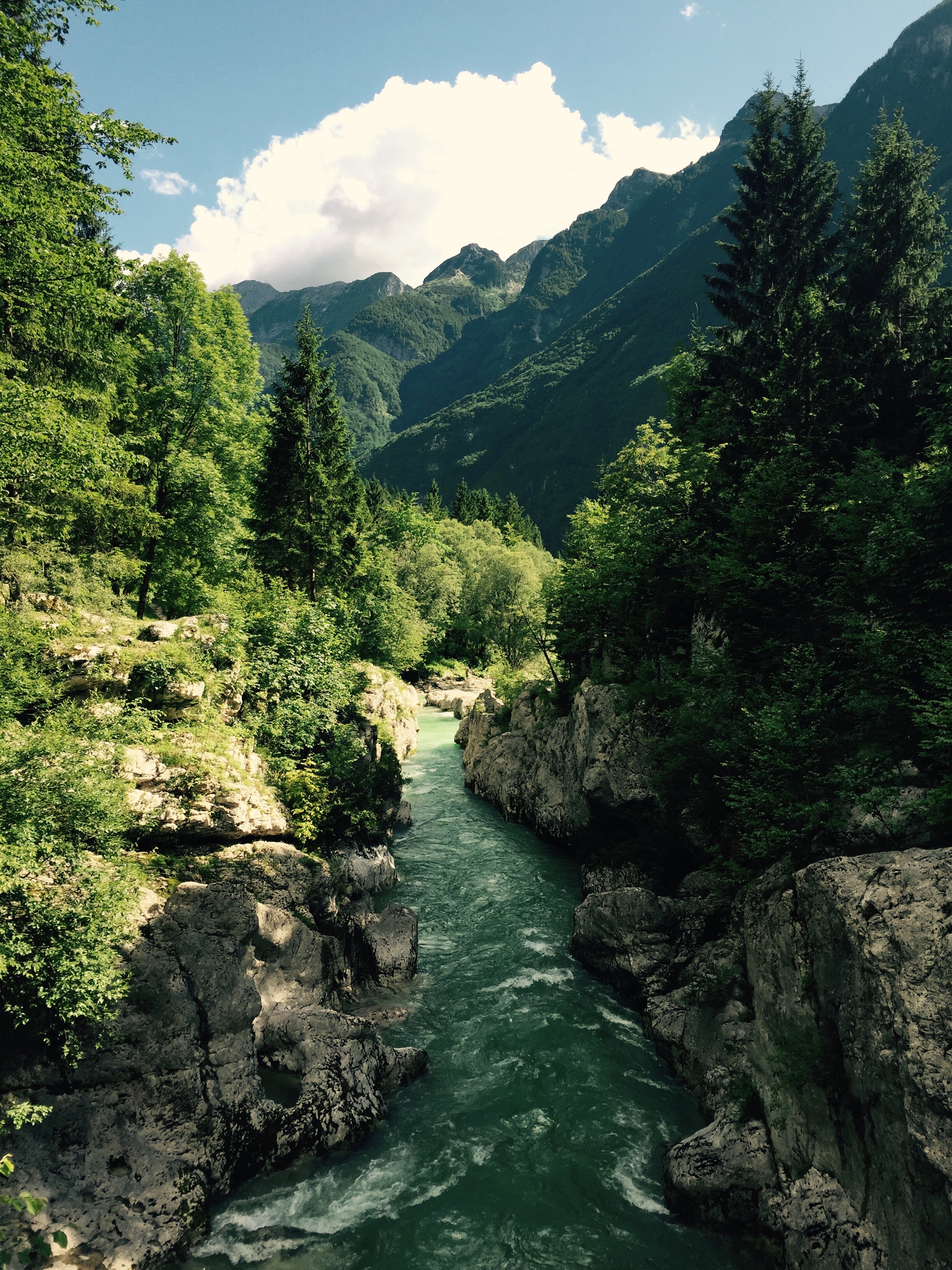 Soča river