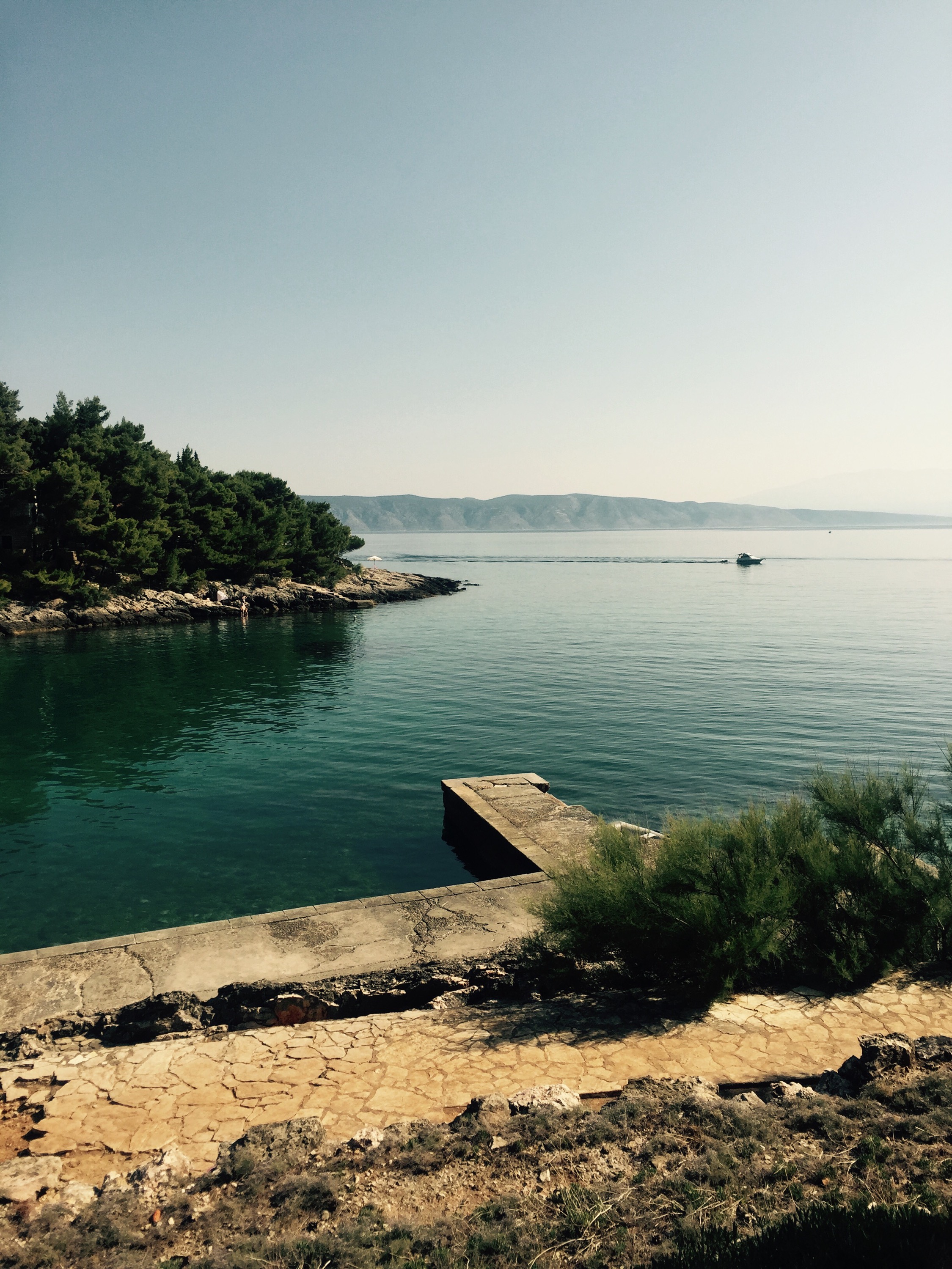 View to Vrboska, Croatia