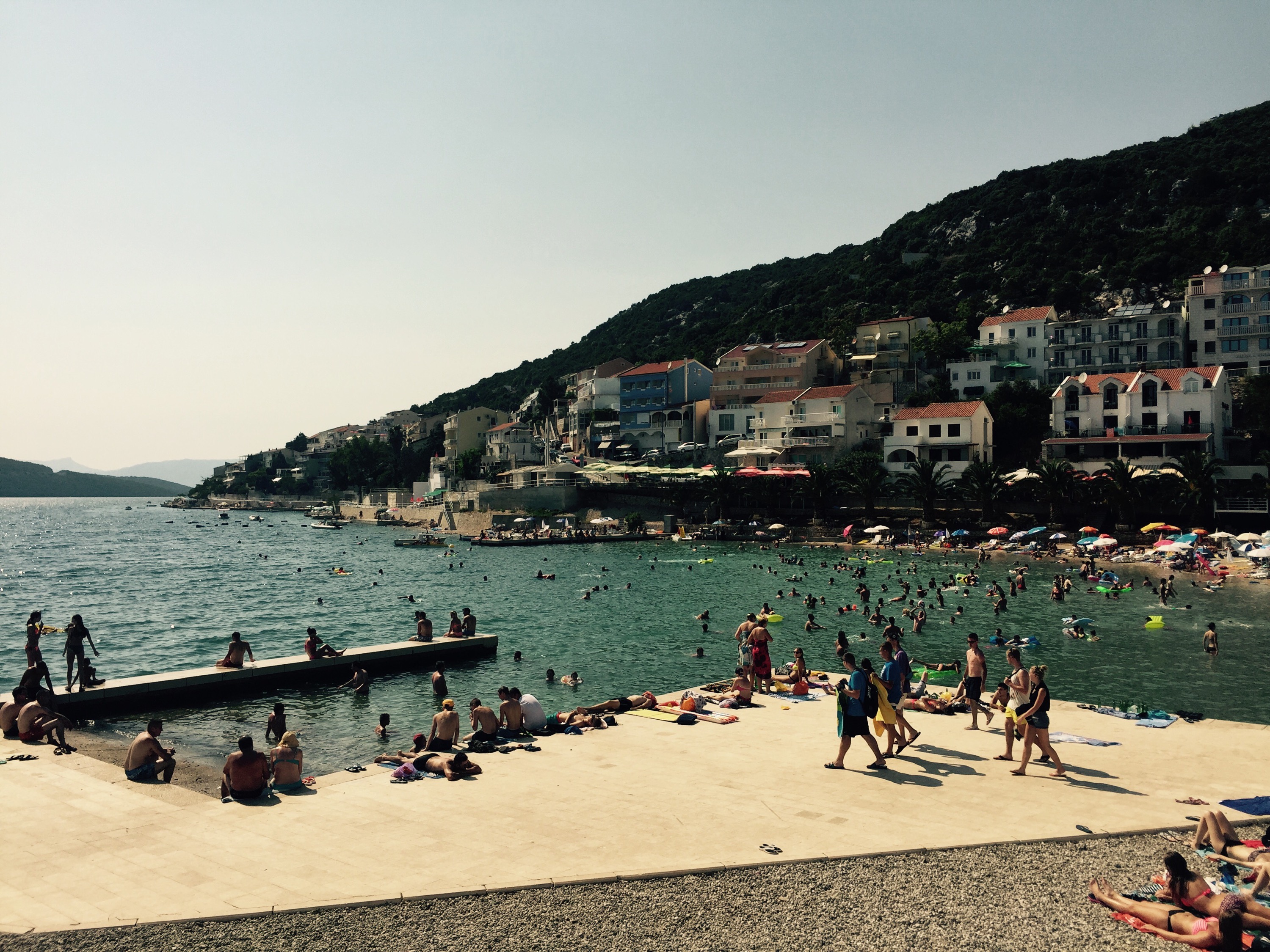 Seaside town Neum, Bosnia