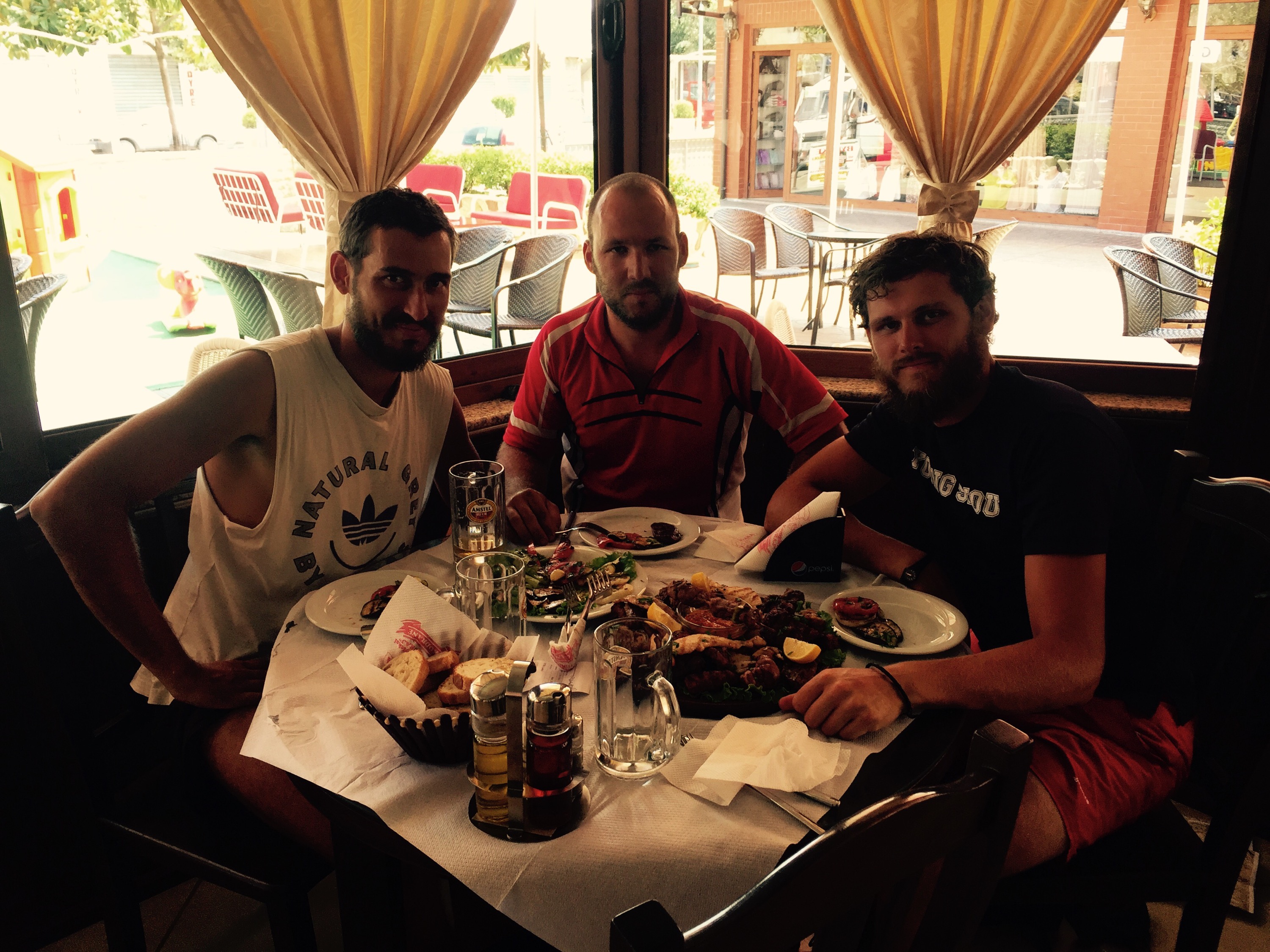 Fair-well lunch in Shkodar, Albania