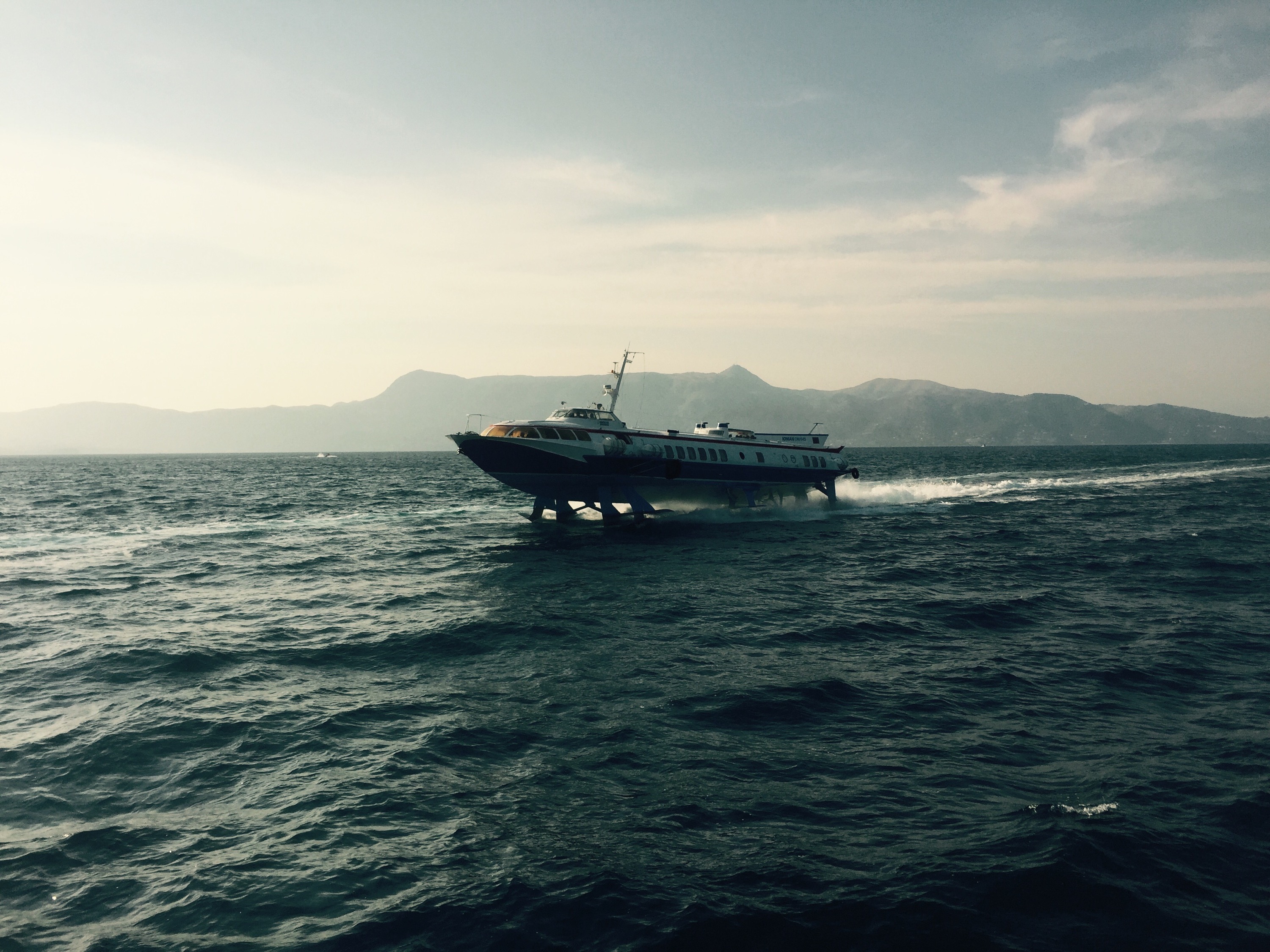 Hydrofoil, Corfu