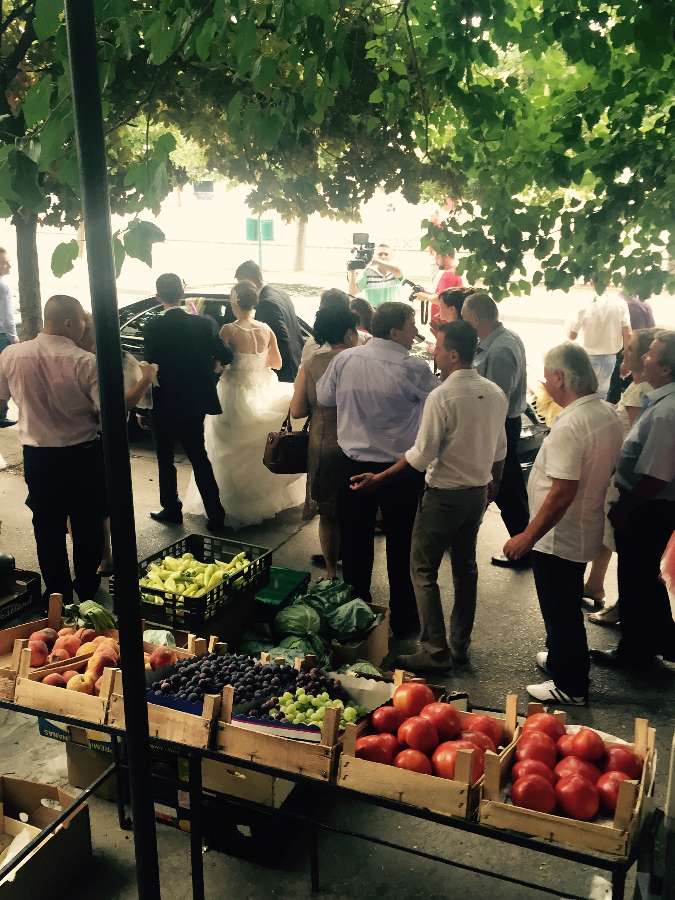 Wedding procession, Negotino, Macedonia