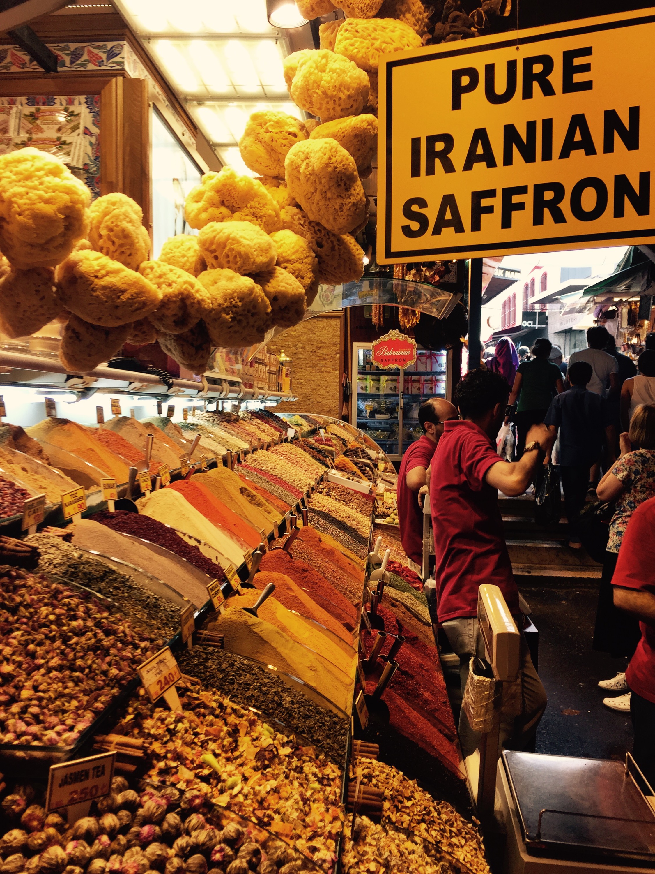 The spice bazaar of Istanbul