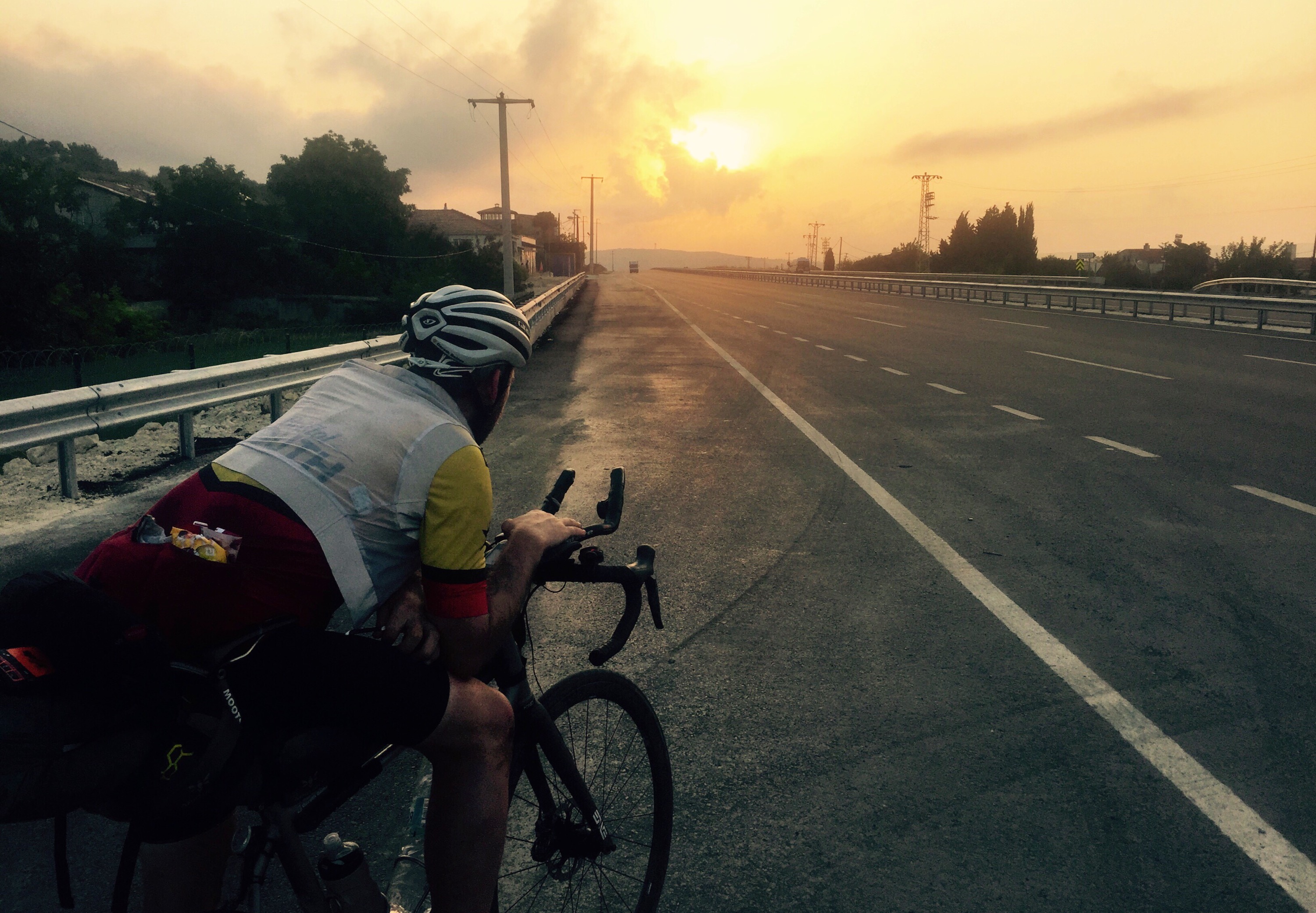 Gareth Bains, sunrise following the Transcontinental, Turkey