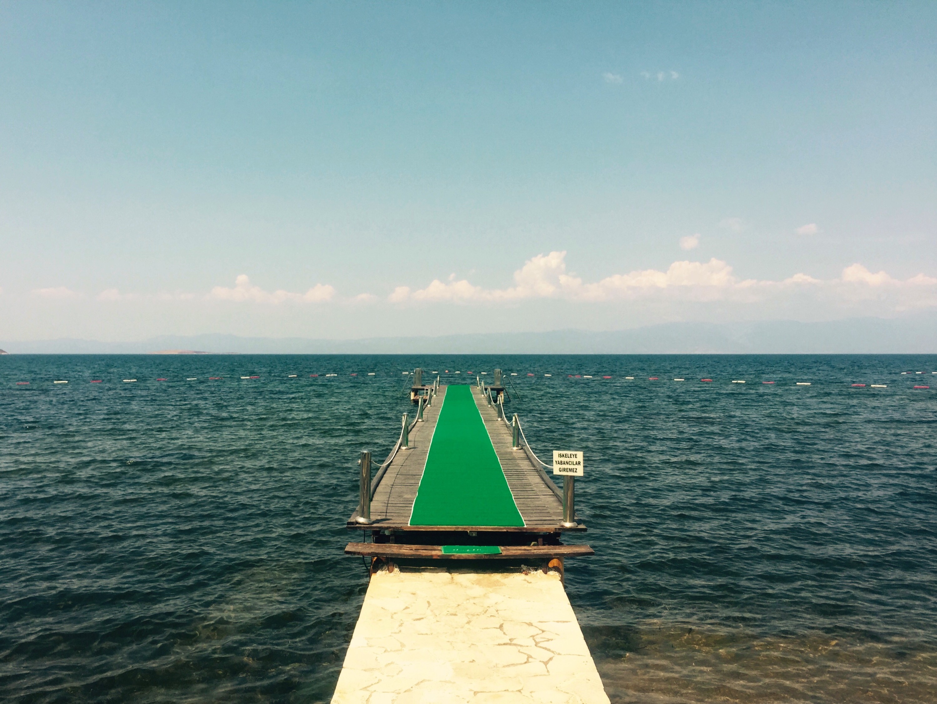 Swimming platform, Turkey