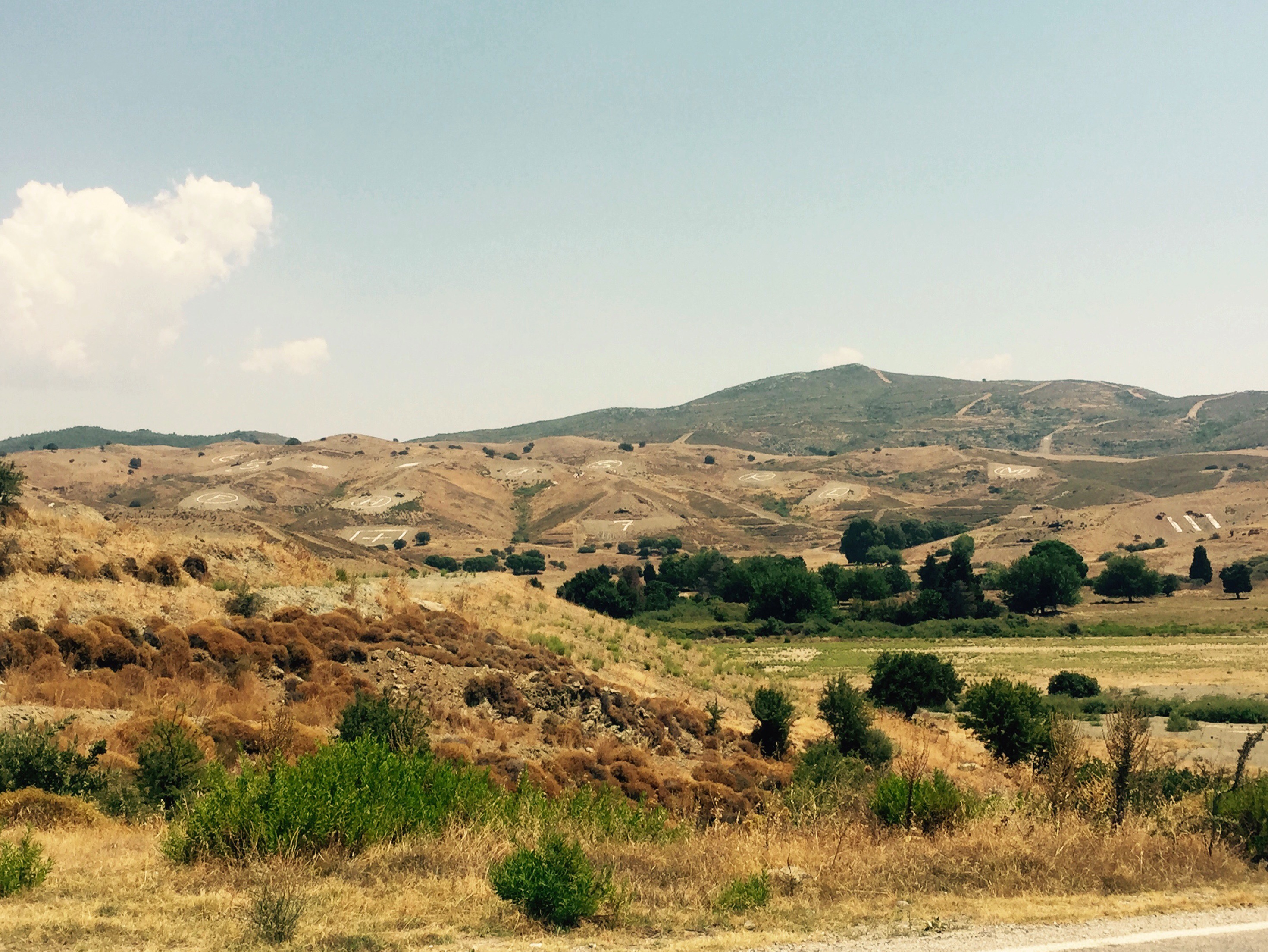 Bombing target practice, Turkey