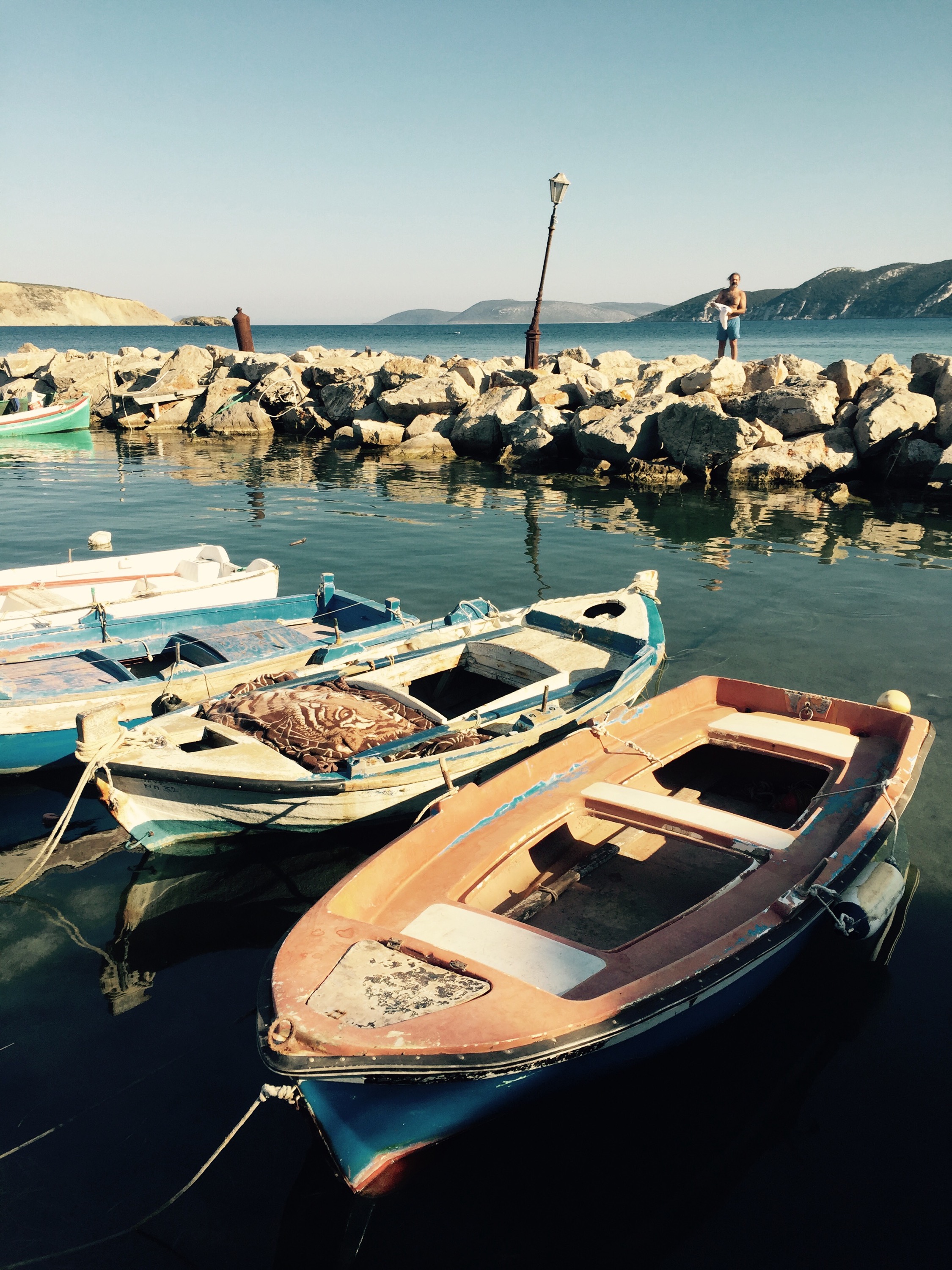 Methoni harbor Greece