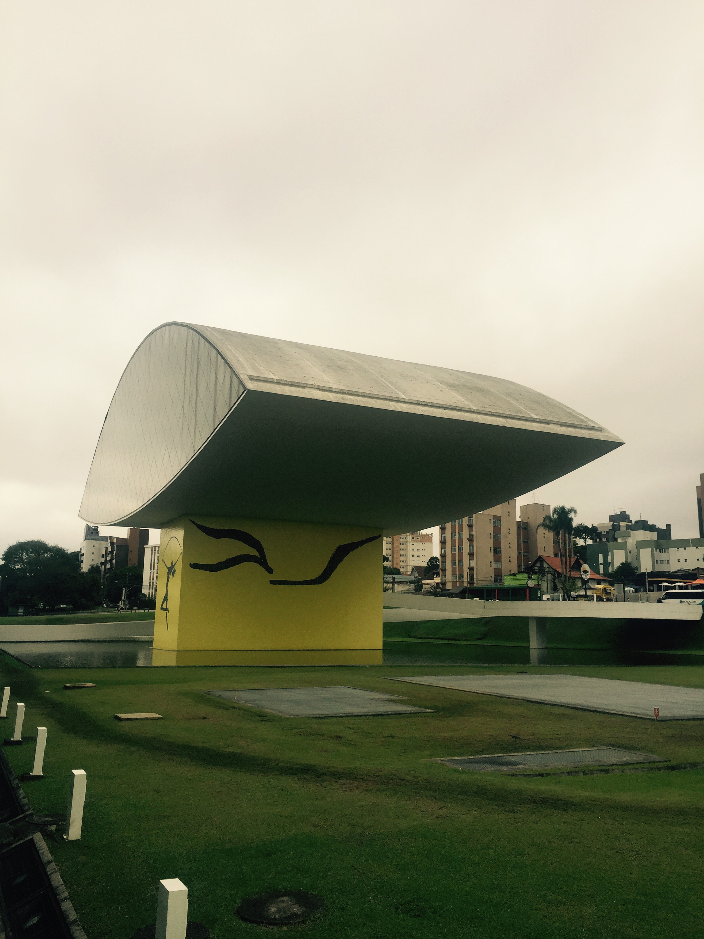 Museu Oscar Niemeyer - Rua Marechal Hermes - Centro Cívico, Curitiba - Paraná, Brazil