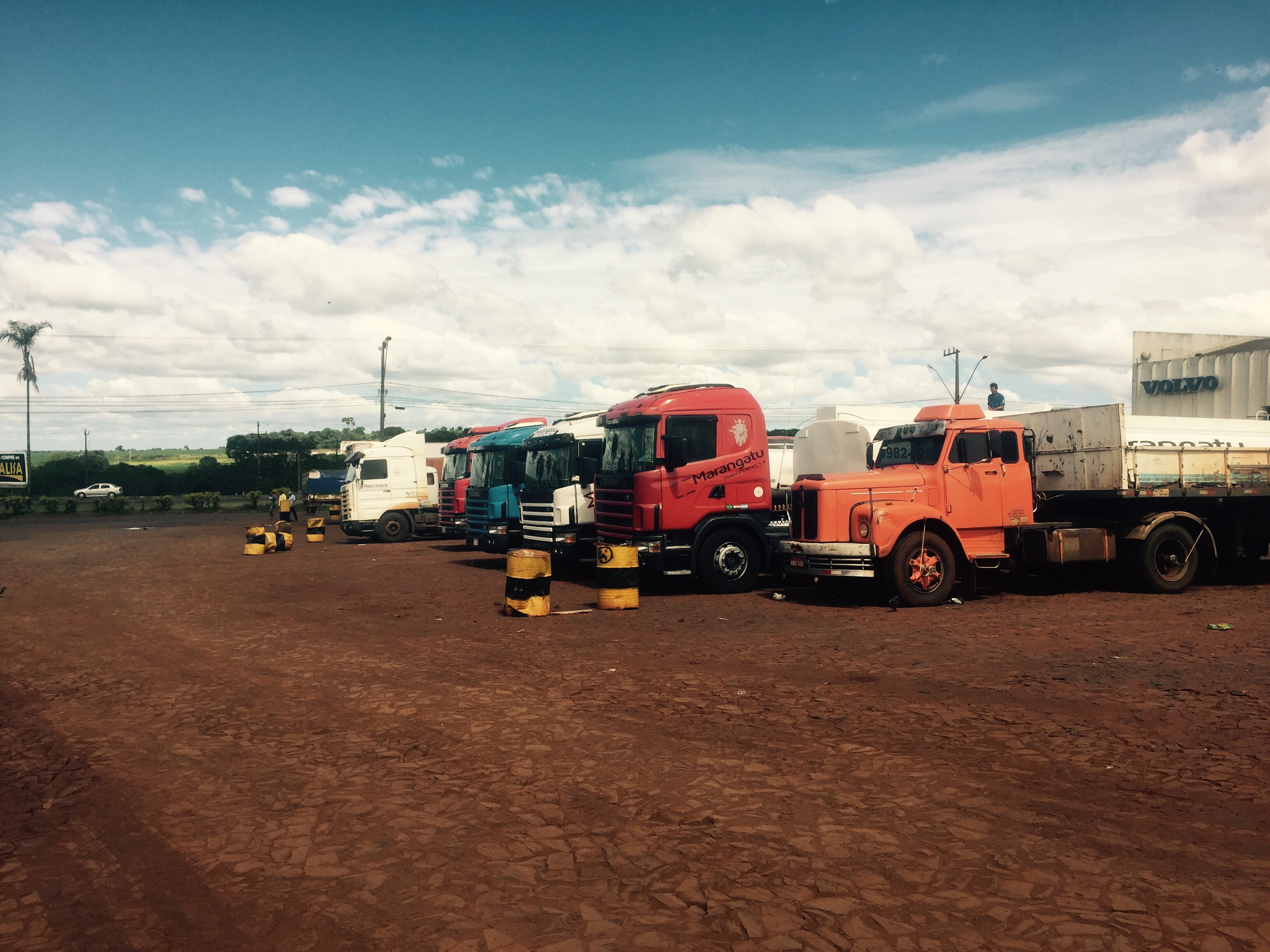 Truck stop, Paraná, Brazil